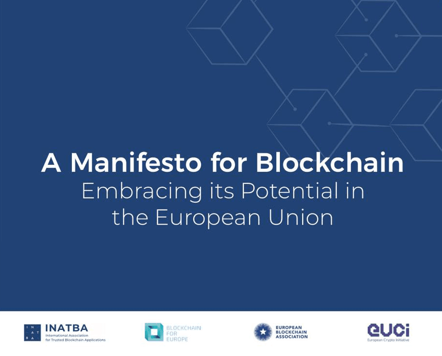   A Manifesto for Blockchain - Embracing its Potential in the European Union